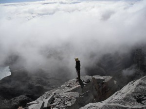 Weather conditions change fast in the Sierra Nevadas